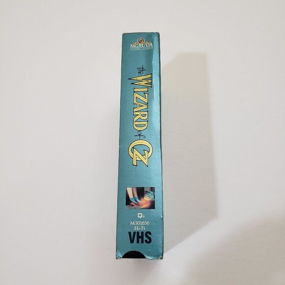 Vintage 1989 Wizard of Oz 50th Ann. VHS & Book - Picture 10 of 14